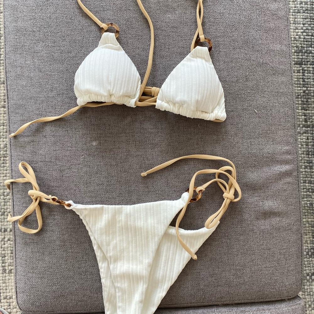 White bikini set (brand new)